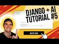 Django + OpenAI-GPT Tutorial #5 - AI Fashion Stylist | Tailwind CSS Styling