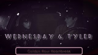 Wednesday and Tyler ~Golden Hour x This is What Heartbreak Feels Like | ♡