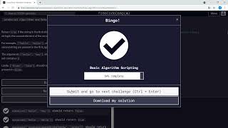 Basic Algorithm Scripting (15/16) | Mutations | freeCodeCamp