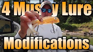 4 Musky Lure Modifications — Guide Approved ✅