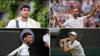 Wimbledon Quarterfinal Predictions Including#tennis #grandslam#Wimbledon#quaterfinals #rolandgarros