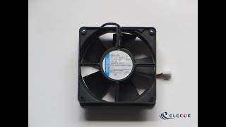 4314/17V 24V 5.4W 4wires Cooling Fan with common connector