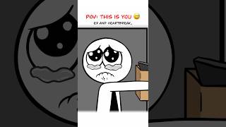 If You Have Anxiety 😭 (Animation Meme) Anim: @CrewcutAnimation #shorts