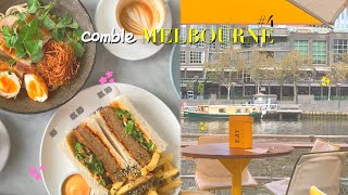 MEL VLOG #4 Breakkie at South Melbourne | Kettle Black, Chez Dre, Arbory Afloat