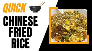 Quick Chinese Fried Rice Recipe