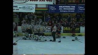 Bracknell Bees vs  London Knights ISL Brawl 2-1-99