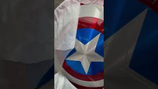 Retro Unboxing Hasbro Captain America 75th Metal Shield #mcu #avengers #ironman