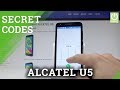 Secret Codes ALCATEL U5 - Tricks / Hidden Mode / Secret Options