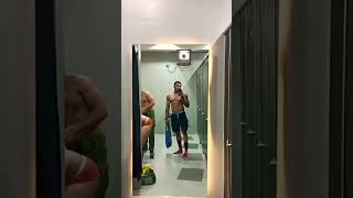 Changing room aesthetic 🤭 #aesthetic #workout #coach #athlete #abs #gym #ytshorts #viral #video #yt