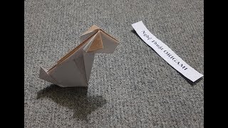 ORIGAMI - Hướng dẫn cách xếp giấy Origami con chó đơn giản #2