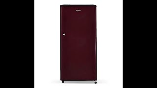 Whirlpool 184 L 3 Star Direct-Cool Single Door Refrigerator (Sherry Wine, 2023 Model)