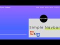 CSS Navbar Tutorial || Navigation Bar with Flexbox || @syco coders