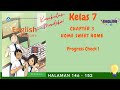 Kurikulum Merdeka Kelas 7 Bahasa Inggris | Progress Check 1 | Halaman 146 - 152