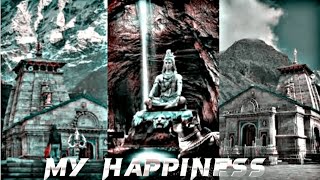 Introducing My Happiness || Kedarnath status || Mahadev WhatsApp Status || Mahakal Status ❤️🌎