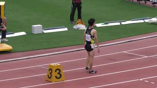 群馬県高校総体陸上 男子800ｍ 決勝 20190519