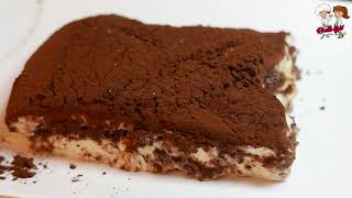 Tiramisù light senza mascarpone e savoiardi, quasi più buono del tiramisù classico. Ha solo 90 Kcal!