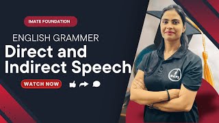 Direct and Indirect (Reported ) speech | English grammar Class 10 ICSE /CBSE