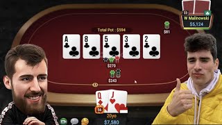 I Bluff LIMITLESS !! \u0026 THIS Happened… NL5000 GG Poker