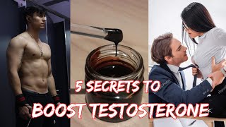 DAY 15 / 5 SECRETS TO BOOST YOUR TESTOSTERONE NATURALLY / testosterone kaise badhaye ?