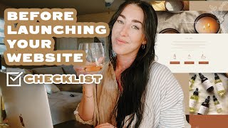 WEBSITE LAUNCH CHECKLIST & client offboarding process as a graphic designer