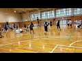 牧之原市川崎区インディアカ大会準決勝　準決勝　橋向vs道場