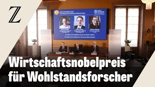 Drei US-Forscher erhalten den Wirtschaftsnobelpreis