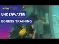 Underwater Egress Training