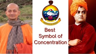 Best Symbol Of Concentration | Swami Sarvapriyananda | RKM Logo | Logo designed by Swami Vivekananda