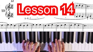 Piano Lesson 14 | Piano Tutorial | Learn to Play Piano | Learning Piano | Beginning piano lessons