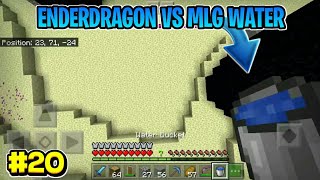 SKILL MLG WATER VS ENDER DRAGON! \u0026 BAGI² MAP SURVIVAL!! - SURVFRIEND EPS.20