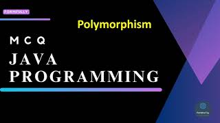 Java Programming | Java Polymorphism MCQ | Complete Java MCQ series | Wings 1