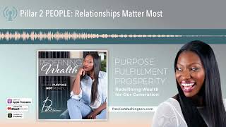 Pillar 2 PEOPLE: Relationships Matter Most