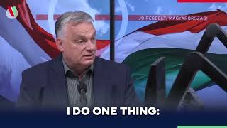 Orban warns EU chiefs: You cannot make peace from a comfortable armchair in Brussels!!!