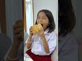 BUNDA BORONG ROTI GEMBONG GEDHE BUAT LEIKA BAGIIN KETEMEN SEKOLAH‼️ #leika #viral #shorts