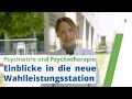 Einblicke in die neue Psychiatrie-Station