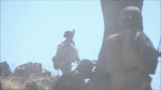 Marines Conduct Squad Drills on Marine Corps Base Camp Pendleton