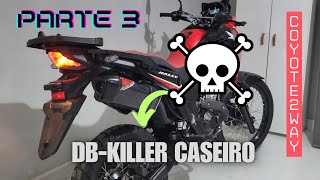 Sahara 300 rally - db killer caseiro - coyote 2 way #sahara300 #escapamento #hondamotos