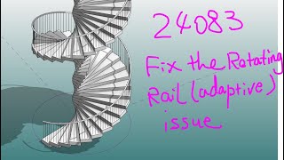 24083 - Fix the Rotating Rail (Adaptive Family) Issue