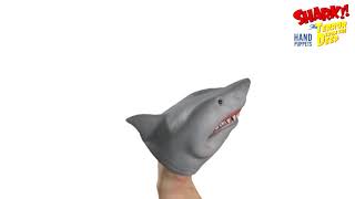 Schylling Shark Stretchy Hand Puppet