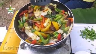 doğada sebze kızartması ✔✔🥗recipe special vegetable fry