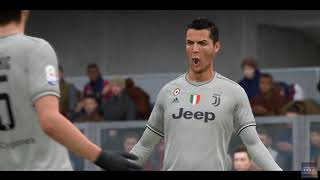 Serie A Round 25 | Game Highlights | Bologna VS Juventus | 2nd Half | FIFA 19