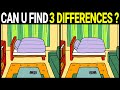 🧠💪🏻 Spot the Difference Game | Test If You Can Find All 3  《Not Hard》