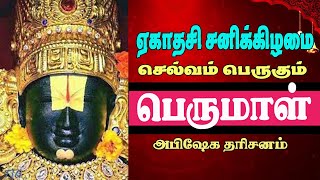 🔴LIVE ஏகாதசி சனிக்கிழமை பெருமாள் அபிஷேக காட்சி பாருங்க! | Perumal Abhishekam #shorts #abhishekam