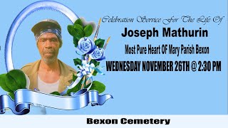 FUNERAL SERVICE OF Joseph Mathurin