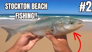 Stockton Beach Fishing Part 2!