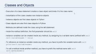 Object Oriented Python Lecture 3 Classes and Objects continued