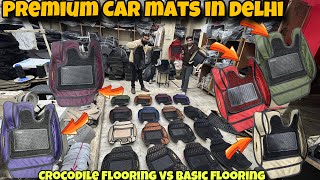 Best premium Car Mats In Delhi😍GFX Mats,5d Mat, 7d Mat,Car Flooring VS Matting✅