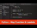 Python Tutorial : Map Function and Lambda