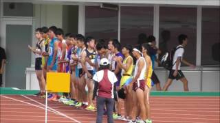 ２０１６　長崎県高校新人大会　陸上競技　八種（１００ｍ．４００ｍ．１１０ｍＨ．１５００ｍ）