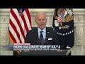 Biden wants 160 million vaccinations by July 4  WNT